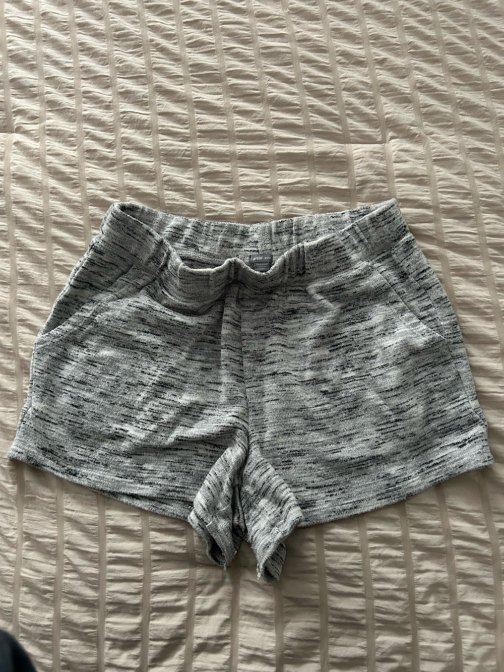 aerie Heathered Gray Athletic Lounge Shorts